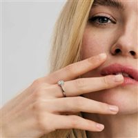 Anello Nomination Donna Seidivina in Argento Zirconia 241400/010 - 241400/010